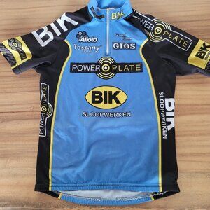 Team Power Plate cycling jersey women's size XS